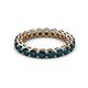 3 - Tiffany 3.00 mm London Blue Topaz Eternity Band 
