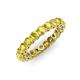 4 - Tiffany 3.00 mm Yellow Sapphire Eternity Band 