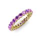 4 - Tiffany 3.00 mm Amethyst Eternity Band 
