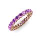 4 - Tiffany 3.00 mm Amethyst Eternity Band 