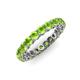 4 - Tiffany 3.00 mm Peridot Eternity Band 