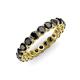 4 - Tiffany 3.00 mm Black Diamond Eternity Band 