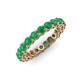 4 - Tiffany 3.00 mm Emerald Eternity Band 