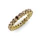 4 - Tiffany 3.00 mm Smoky Quartz Eternity Band 