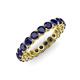 4 - Tiffany 3.00 mm Blue Sapphire Eternity Band 