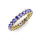 4 - Tiffany 3.00 mm Tanzanite Eternity Band 
