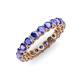 4 - Tiffany 3.00 mm Tanzanite Eternity Band 