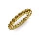 4 - Tiffany 3.00 mm Citrine Eternity Band 