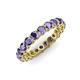 4 - Tiffany 3.00 mm Iolite Eternity Band 