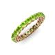 4 - Tiffany 3.00 mm Peridot Eternity Band 