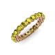 4 - Tiffany 3.00 mm Yellow Diamond Eternity Band 