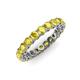 4 - Tiffany 3.00 mm Yellow Sapphire Eternity Band 