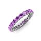 4 - Tiffany 3.00 mm Amethyst Eternity Band 