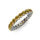 4 - Tiffany 3.00 mm Citrine Eternity Band 