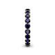 6 - Tiffany 3.00 mm Blue Sapphire Eternity Band 