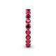 6 - Tiffany 3.00 mm Ruby Eternity Band 