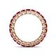 5 - Tiffany 3.00 mm Ruby Eternity Band 
