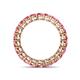 5 - Tiffany 3.00 mm Pink Tourmaline Eternity Band 