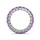 5 - Tiffany 3.00 mm Amethyst Eternity Band 