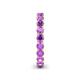 6 - Tiffany 3.00 mm Amethyst Eternity Band 