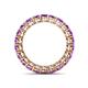 5 - Tiffany 3.00 mm Amethyst Eternity Band 