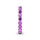 6 - Tiffany 3.00 mm Amethyst Eternity Band 