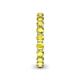 6 - Tiffany 3.00 mm Yellow Sapphire Eternity Band 