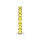 6 - Tiffany 3.00 mm Yellow Sapphire Eternity Band 