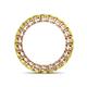 5 - Tiffany 3.00 mm Yellow Sapphire Eternity Band 