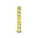 6 - Tiffany 3.00 mm Yellow Sapphire Eternity Band 