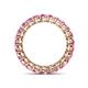 5 - Tiffany 3.00 mm Pink Sapphire Eternity Band 
