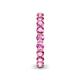 6 - Tiffany 3.00 mm Pink Sapphire Eternity Band 