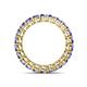 5 - Tiffany 3.00 mm Tanzanite Eternity Band 