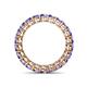 5 - Tiffany 3.00 mm Tanzanite Eternity Band 