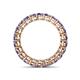 5 - Tiffany 3.00 mm Iolite Eternity Band 
