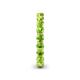 6 - Tiffany 3.00 mm Peridot Eternity Band 