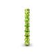 6 - Tiffany 3.00 mm Peridot Eternity Band 
