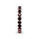 6 - Tiffany 3.00 mm Red Garnet Eternity Band 