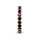 6 - Tiffany 3.00 mm Red Garnet Eternity Band 