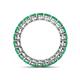 5 - Tiffany 3.00 mm Emerald Eternity Band 