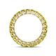5 - Tiffany 3.00 mm Yellow Diamond Eternity Band 