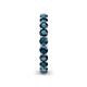 6 - Tiffany 3.00 mm Blue Diamond Eternity Band 