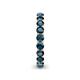 6 - Tiffany 3.00 mm Blue Diamond Eternity Band 