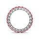 5 - Tiffany 3.00 mm Pink Tourmaline Eternity Band 