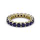 3 - Tiffany 3.40 mm Blue Sapphire Eternity Band 