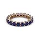 3 - Tiffany 3.40 mm Blue Sapphire Eternity Band 