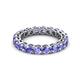 3 - Tiffany 3.40 mm Tanzanite Eternity Band 