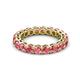 3 - Tiffany 3.40 mm Pink Tourmaline Eternity Band 