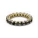 3 - Tiffany 3.40 mm Black Diamond Eternity Band 