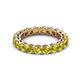 3 - Tiffany 3.40 mm Yellow Diamond Eternity Band 